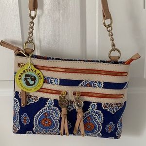 🦋Spartina 449 Blue Crossbody NWT♥️